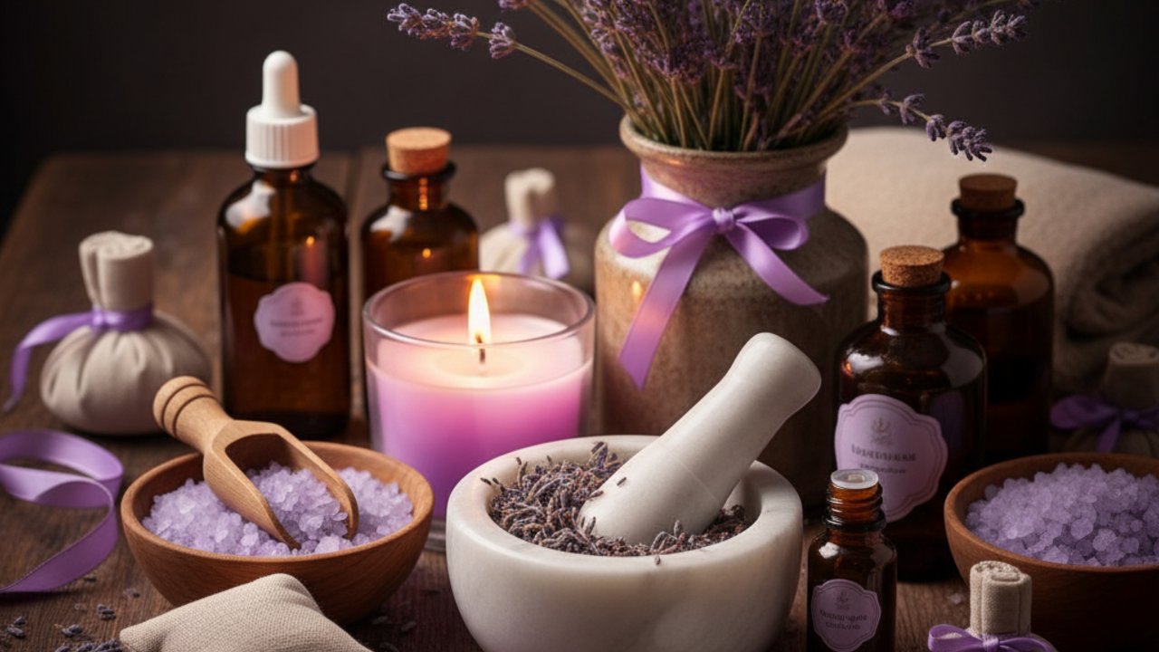 Aromatherapy in Ayurveda: How Essential Oils Heal Body & Mind