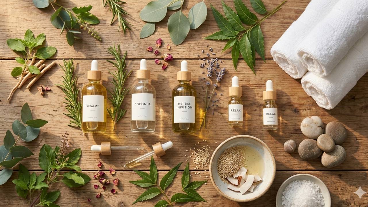 Ayurvedic Body Massage Oils: Benefits, Uses & How to Choose