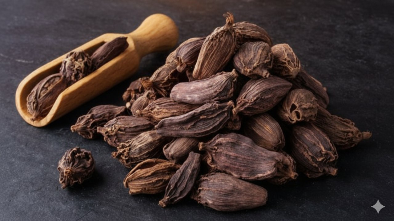 Badi Elaichi (Black Cardamom) Health Benefits & Side Effects