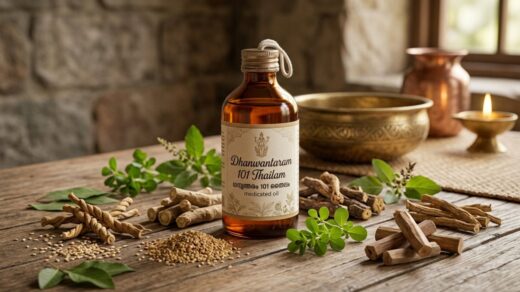 Dhanwantaram 101 Thailam: Uses, Benefits, Ingredients & Dosage
