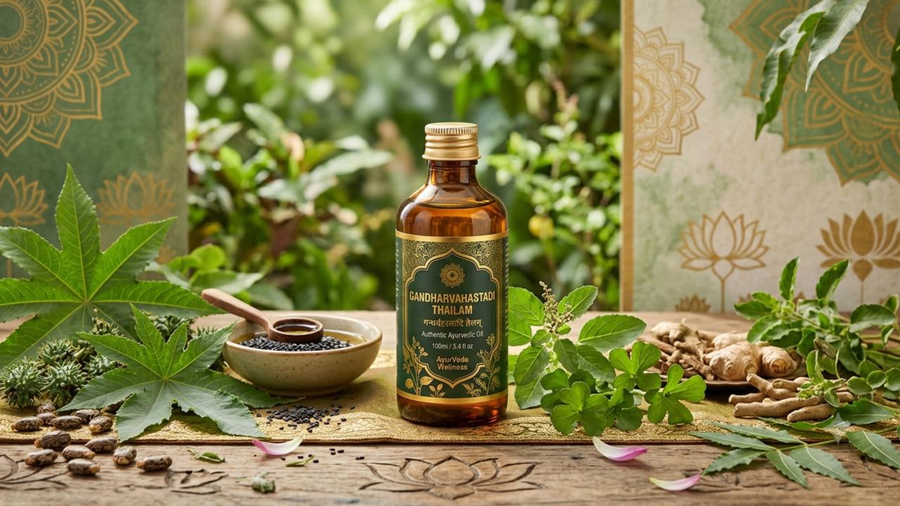 Gandharvahastadi Thailam: Benefits, Uses, Dosage & Ingredients