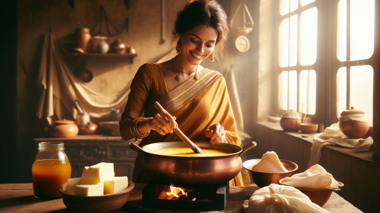 How to Make Pure Desi Ghee at Home from Fresh Malai