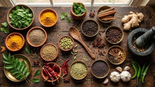 List of Indian Herbs and Spices: Their Uses in Cooking