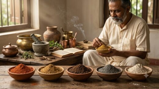 Pancha Mrittika: The Five Sacred Earths in Ayurveda and Rasa Shastra