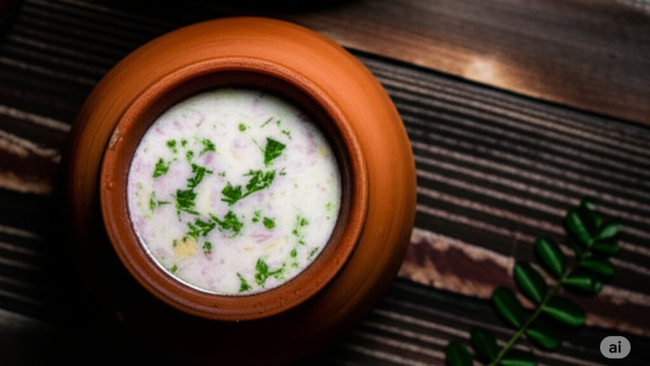Probiotic Ayurvedic Buttermilk (Takra) to Improve Gut Health