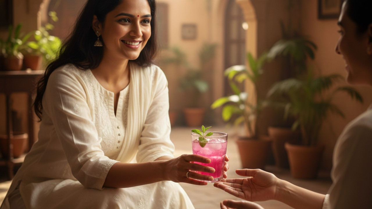 Sharbat: Traditional Ayurvedic Healing Drink