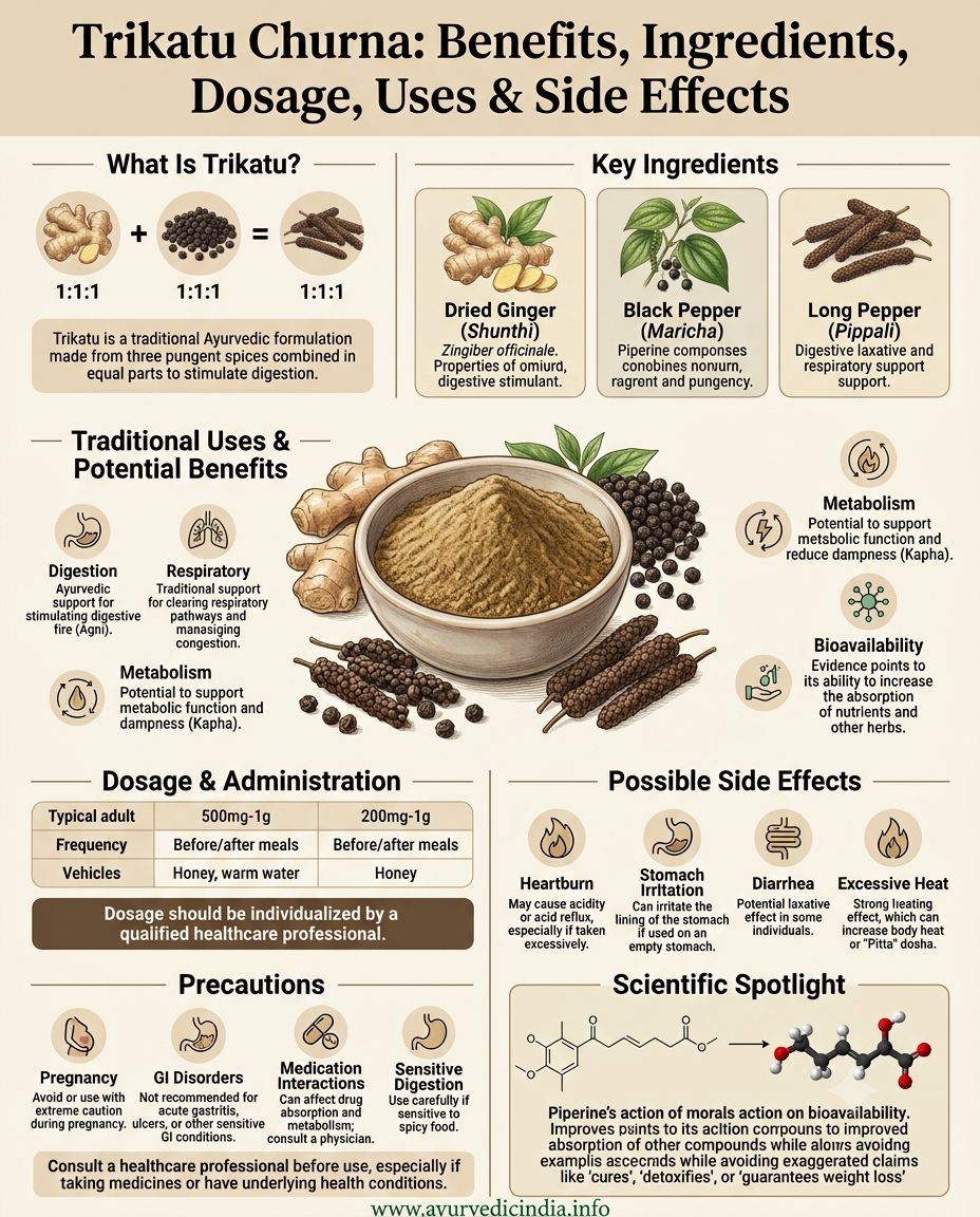 Trikatu Churna: Benefits, Ingredients, Dosage, Uses & Side Effects2
