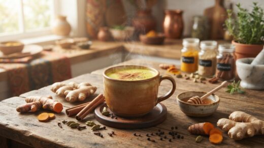 Turmeric Golden Milk Benefits & Easy Ayurvedic Milk Recipe