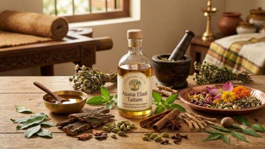 What Is Asana Eladi Tailam? Benefits, Ingredients & Ayurvedic Uses